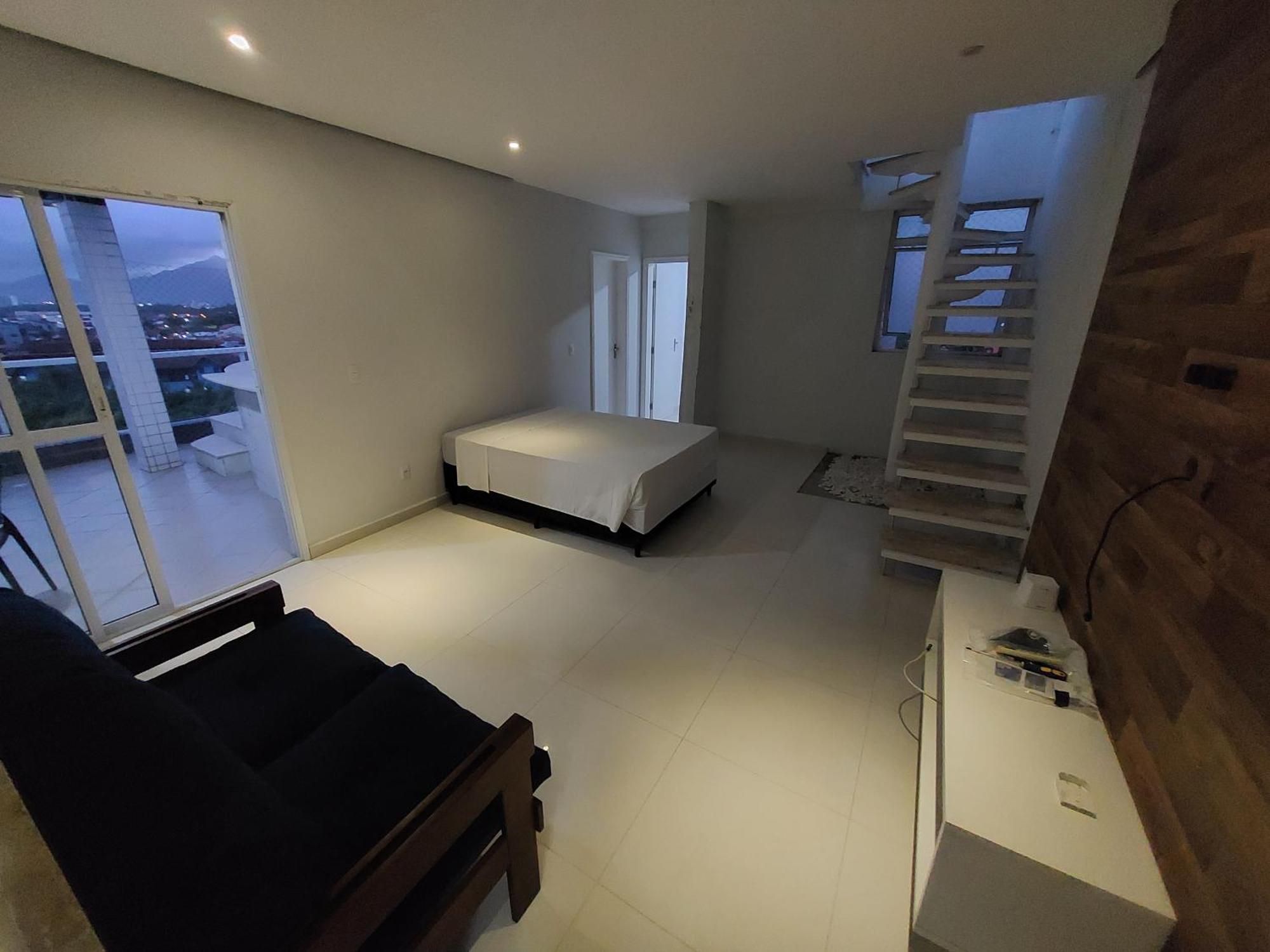 Apartamento A 50M Praia Maitinga, Wifi, Churrasqueira Na Varanda Bertioga Oda fotoğraf